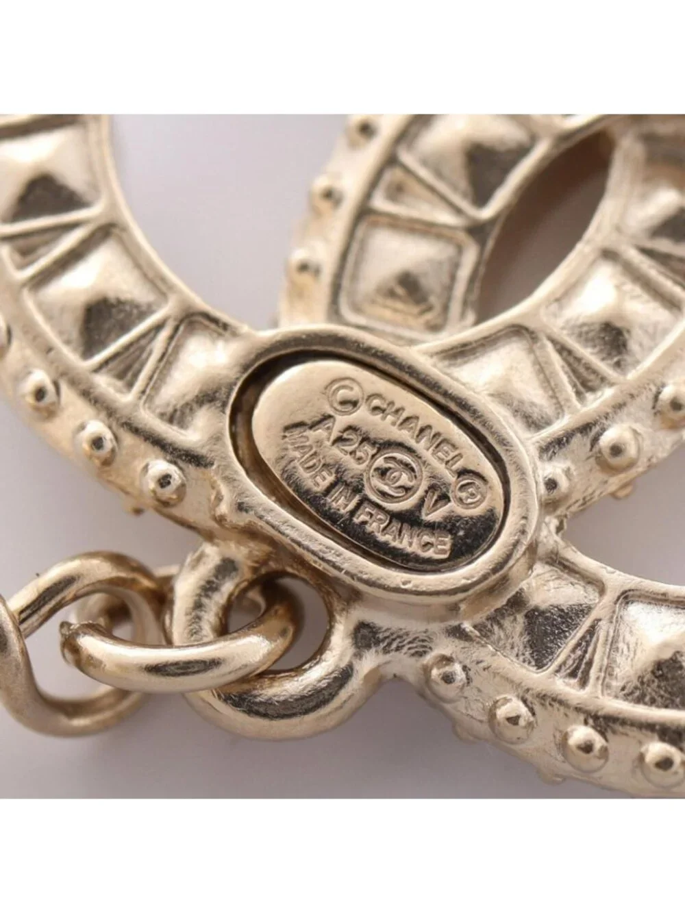 Chanel Earrings CC Logo
